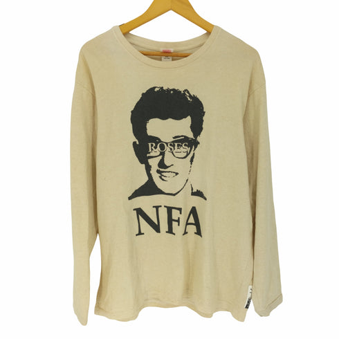 ダウンオンザコーナー DOWN ON THE CORNER L/S HEMP COTTON TEE 'NFA ロングスリーブ ヘンプコットン T メンズ import:XL