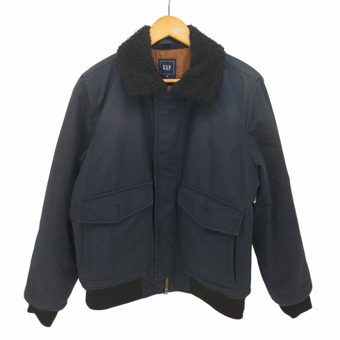 ギャップ Gap 襟ボア 裏地キルティング フライトジャケット メンズ import:M