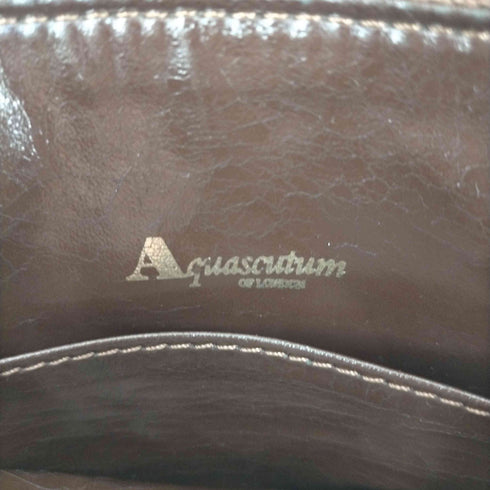 アクアスキュータム AQUASCUTUM チェック柄 ショルダーバック レディース