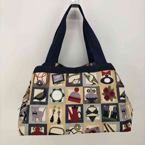 レスポートサック LeSportsac 総柄 トートバッグ ポーチ付き レディース