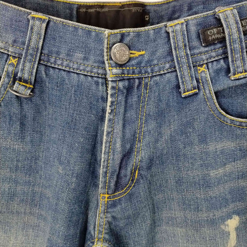 オブザネージュスタイル OF THE NEIGE STYLE ダメージ加工 デニムパンツ ブリーチ メンズ 42