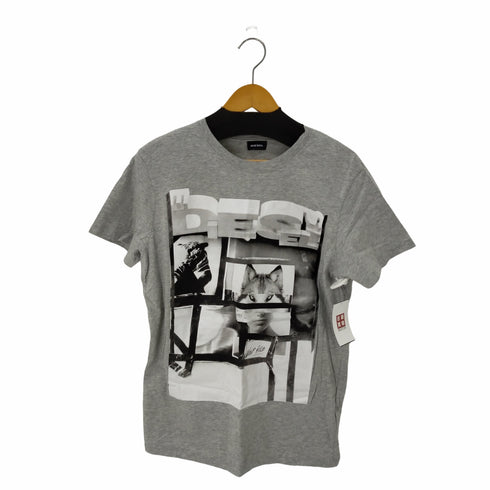 ディーゼル DIESEL プリントTシャツ メンズ import:L