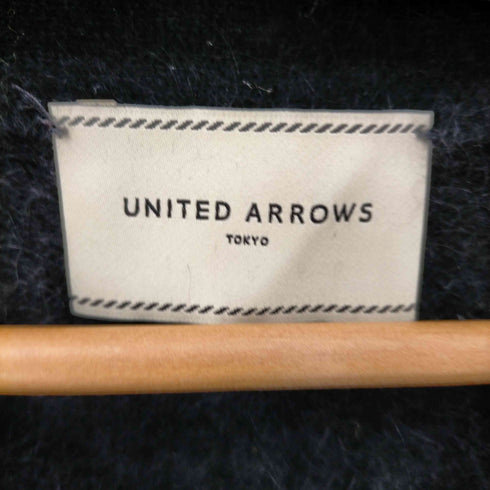 ユナイテッドアローズ UNITED ARROWS RCN/W/CA ファー Vネック カーディガン メンズ