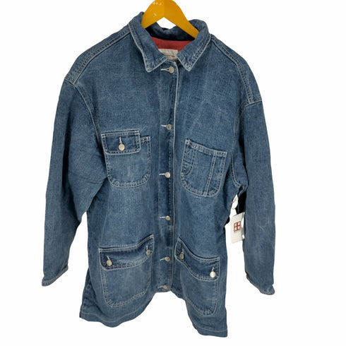 ジョーンズニューヨーク JONES NEW YORK 裏地ブランケットデニムカバーオール メンズ JPN:L