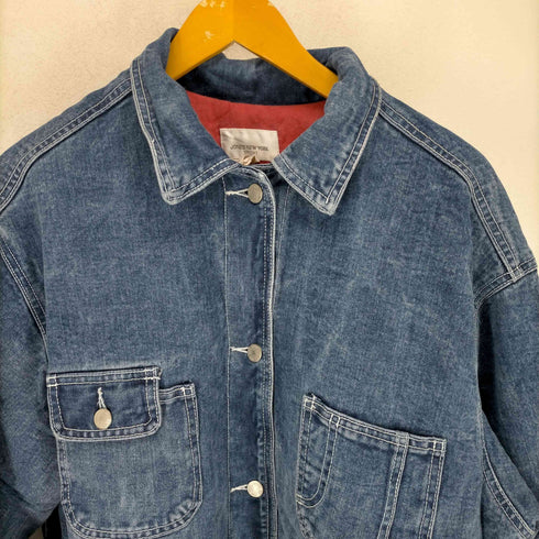 ジョーンズニューヨーク JONES NEW YORK 裏地ブランケットデニムカバーオール メンズ JPN:L