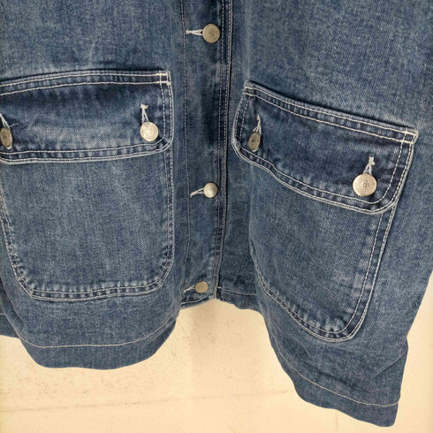 ジョーンズニューヨーク JONES NEW YORK 裏地ブランケットデニムカバーオール メンズ JPN:L
