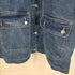 ジョーンズニューヨーク JONES NEW YORK 裏地ブランケットデニムカバーオール メンズ JPN:L
