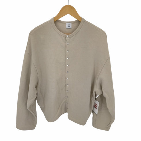 ロクビューティーアンドユースユナイテッドアローズ 6 BEAUTY & YOUTH UNITED ARROWS COTTON SNAP CARDIGAN レディース