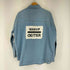 ラスボア RASVOA OVER SHIRT バッグ刺繍デザインデニム L/S シャツ メンズ 99