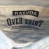 ラスボア RASVOA OVER SHIRT バッグ刺繍デザインデニム L/S シャツ メンズ 99