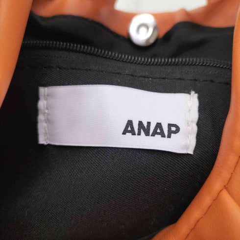 アナップ ANAP 2WAY タックデザイン バッグ レディース