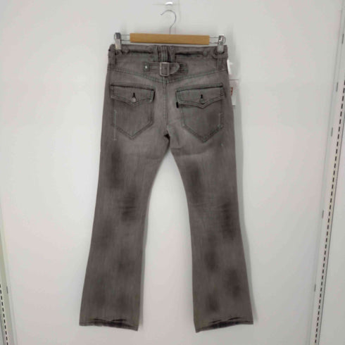オブザネージュスタイル OF THE NEIGE STYLE ダメージ加工 ブラックデニムパンツ スタッズ メンズ 42