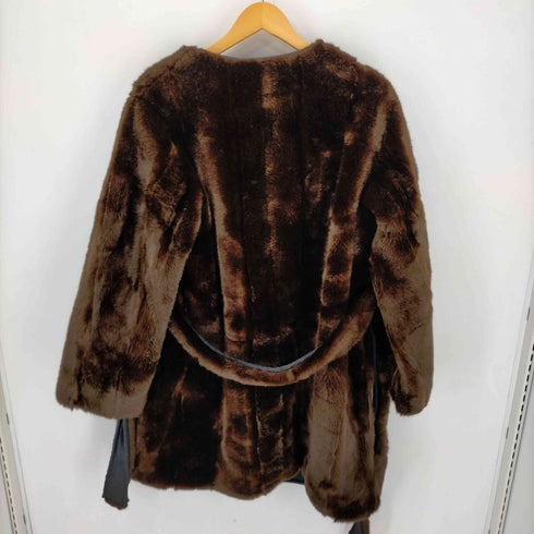 ロクビューティーアンドユースユナイテッドアローズ 6 BEAUTY & YOUTH UNITED ARROWS FAKE FUR COAT レディース JPN:36