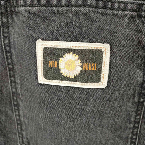 ピンクハウス PINK HOUSE カーネーションプリントダメージデニムパンツ レディース JPN:S