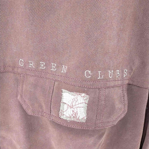 フルギ GREENCLUBS 刺繍ロゴBD L/Sシャツ メンズ 5