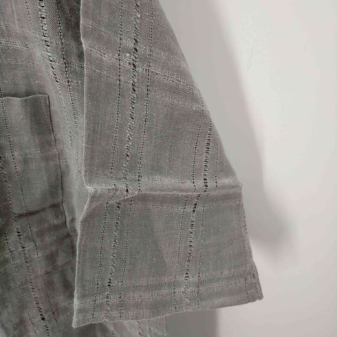ユージー コレクション UG COLLECTION リネン半袖シャツ メンズ 50