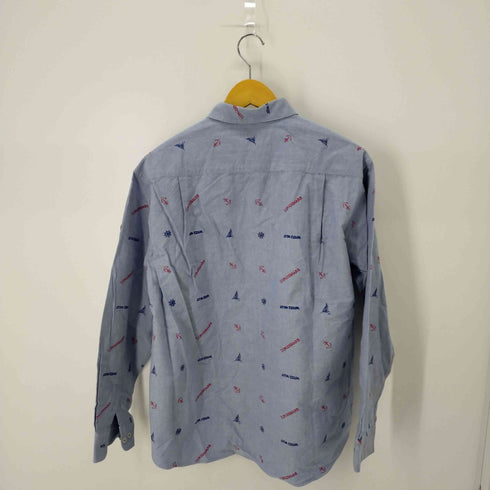 シナコバ SINA COVA マルチロゴ刺繍BDシャツ メンズ LL