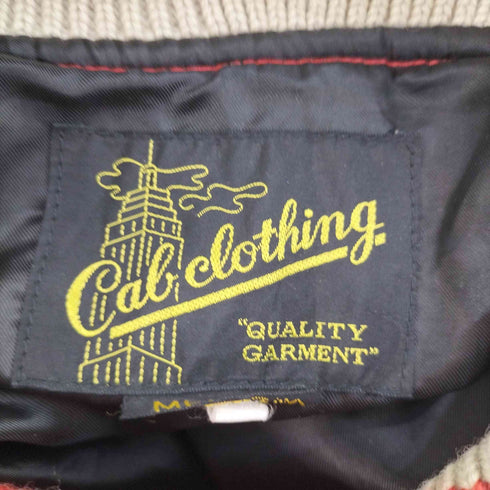 キャブクロージング cab clothing チェーンステッチバックプリントジャケット メンズ