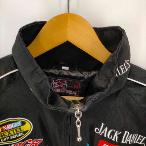 ジェイエイチデザイン JH Design JACK DANIELS 総刺繍レーシングジャケット メンズ import:XL