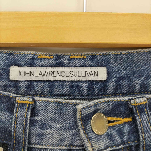 ジョンローレンスサリバン JOHN LAWRENCE SULLIVAN 19SS WASHED DENIM ZIPPED PANTS メンズ JPN:46