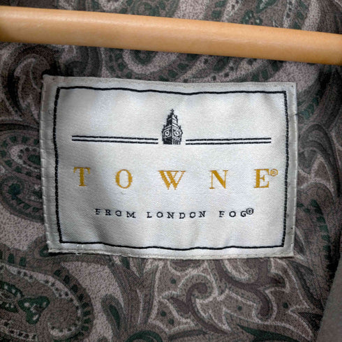 ロンドンフォグ TOWNE by London Fog ペイズリーライナー付きトレンチコート レディース 4PET