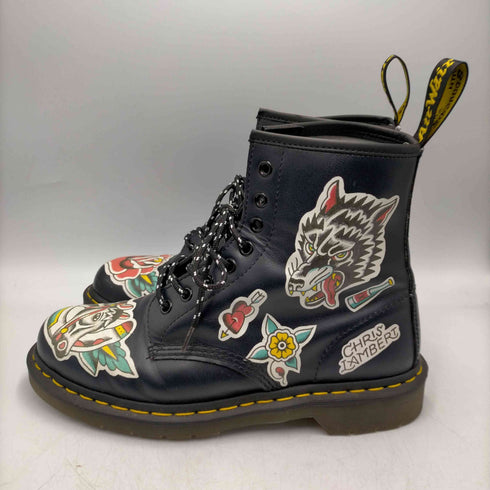 ドクターマーチン Dr.Martens 1460 CHRIS コラボ 8ホール ブーツ アメトラ タトゥー メンズ UK:8