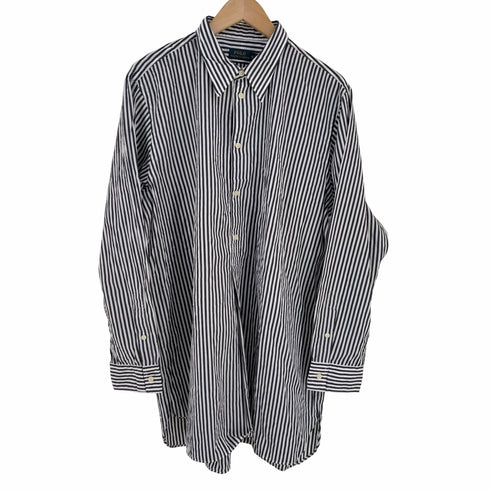 ポロラルフローレン POLO RALPH LAUREN コットン ハーフボタンストライプシャツ メンズ JPN:XL