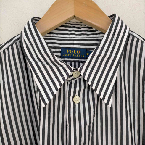 ポロラルフローレン POLO RALPH LAUREN コットン ハーフボタンストライプシャツ メンズ JPN:XL