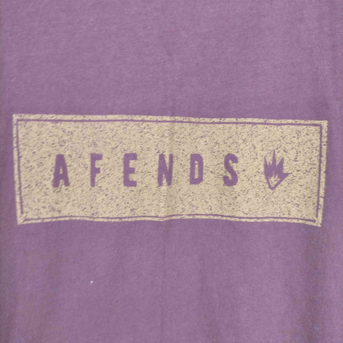 アフェンズ AFENDS ロゴプリント ノースリーブ メンズ JPN:M