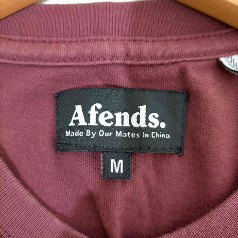 アフェンズ AFENDS ロゴプリント ノースリーブ メンズ JPN:M