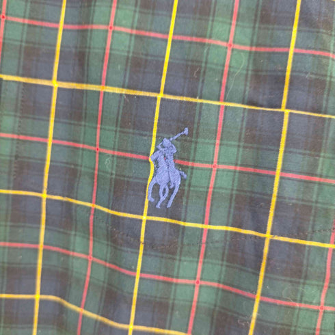 ポロラルフローレン POLO RALPH LAUREN CLASSIC FIT ポニー刺繍 BDチェックシャツ メンズ JPN:L