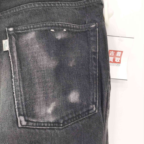 フィグベルメーカーズアンドコー PHIGVEL MAKERS & Co. CLASSIC BLACK JEANS クラシック ブラック ジーンズ ボタンフライ ブラック デニム パンツ メンズ SIZE 2 W32 L30