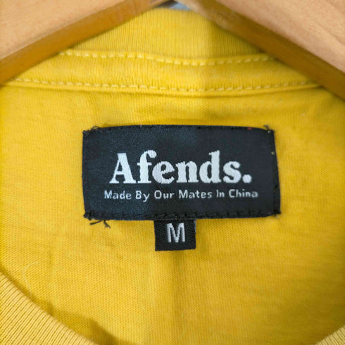 アフェンズ AFENDS ロゴプリント ノースリーブ メンズ JPN:M