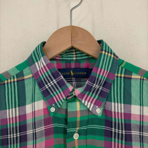 ラルフローレン RALPH LAUREN 片ポケ BDチェックシャツ メンズ JPN:M