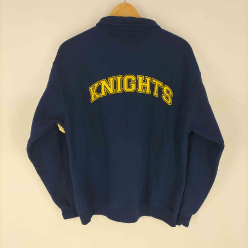 ジャージーズ JERZEES ハーフジップスウェット 両面プリント メンズ import:M