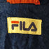 フィラ FILA 裏地フリース切替キルティング フーディベンチコート メンズ JPN:M