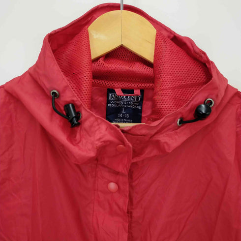 ランズエンド LANDS END ナイロンジップアップフーディ メンズ JPN:L