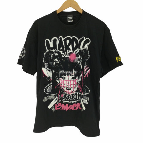 ハードコアチョコレート HARDCORE CHOCOLATE ピカレイザーピンク コラボ プリント S/S Tシャツ メンズ JPN:XL