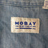 mobay sportswear ワッペン付きデニムシャツ メンズ XL