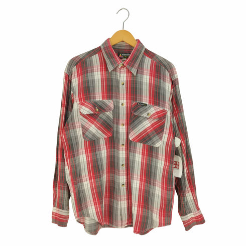 ラングラー Wrangler TRAIL チェックネルシャツ メンズ import:M