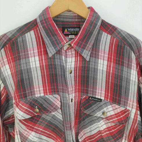 ラングラー Wrangler TRAIL チェックネルシャツ メンズ import:M