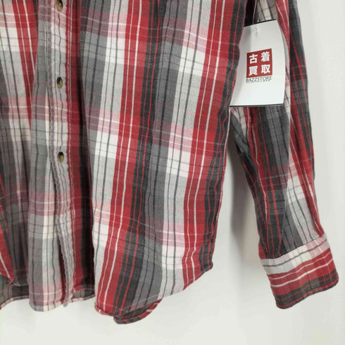 ラングラー Wrangler TRAIL チェックネルシャツ メンズ import:M