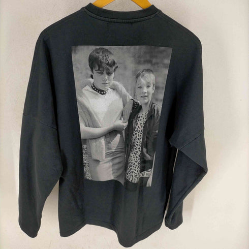 ラフシモンズ RAF SIMONS LONG SLEEVE BACK PRINT TOP メンズ JPN:S