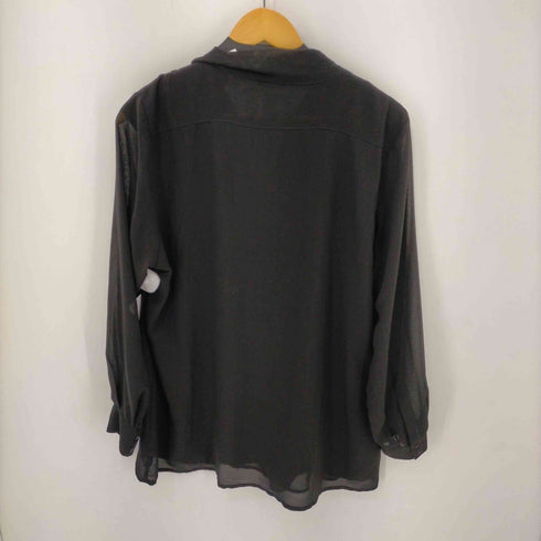 フリルポリシャツ レディース import:L