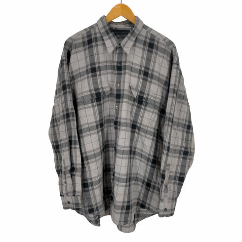METROPOLITAN VIEW オーバーサイズ チェックシャツ メンズ JPN:XL
