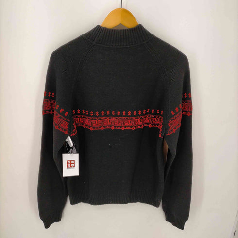 CIFT GEYIK 60S~70S モックネックノルディックニット メンズ import:M