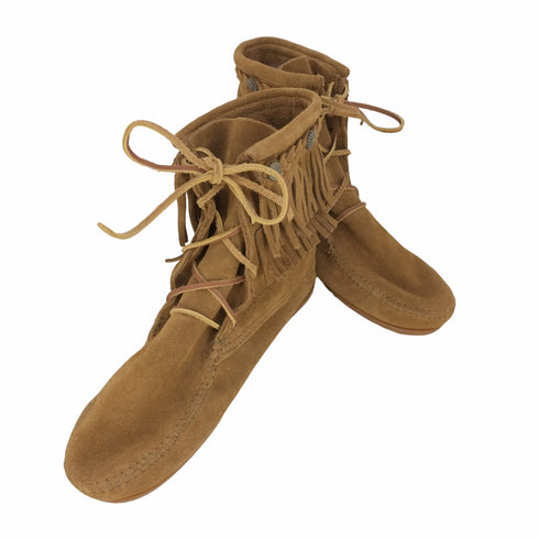 ミネトンカ Minnetonka Double FringeTramper Boot ダブルフリンジ トランパーブーツ レディース 8