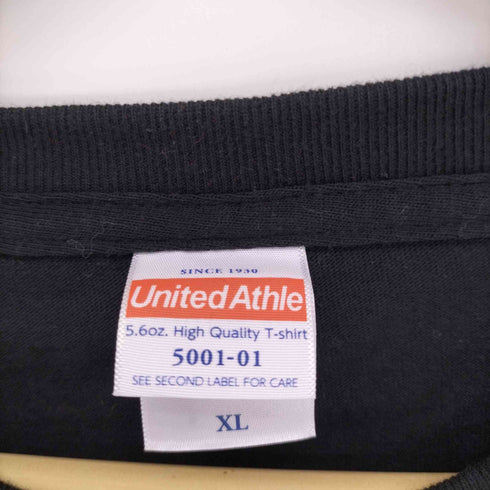 ユナイテッドアスレ UNITED ATHLE 天恥人 毒殺テロリスト プリント S/S Tシャツ メンズ JPN:XL