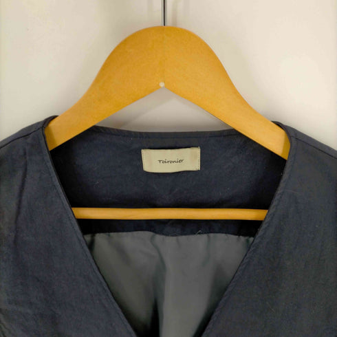 トワロニエ toironier Lace Up Vest メンズ FREE