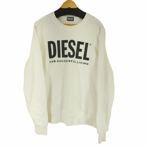 ディーゼル DIESEL S-GIRK-ECOLOGO-FELPA クルーネック スウェット メンズ import:XXL